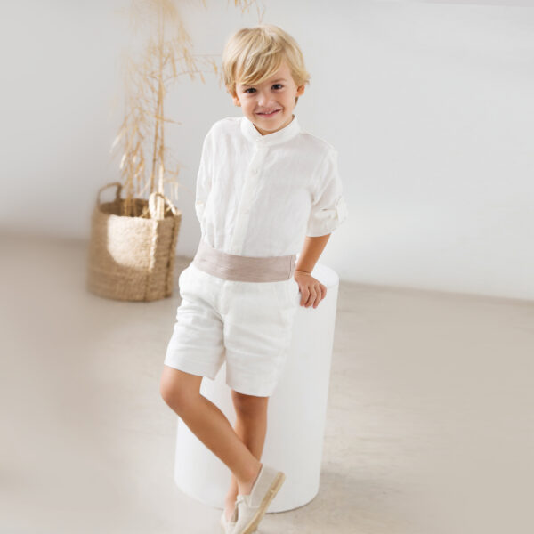 Pantalón de niño en lino