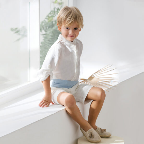 Fajín de niño de lino