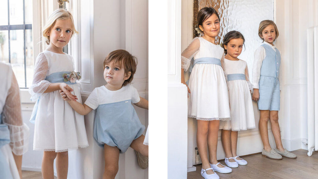 Pequenos principes y princesas Inspiracion para vestir a tus hijos iguales en una ceremonia Amaya Fashion For Kids