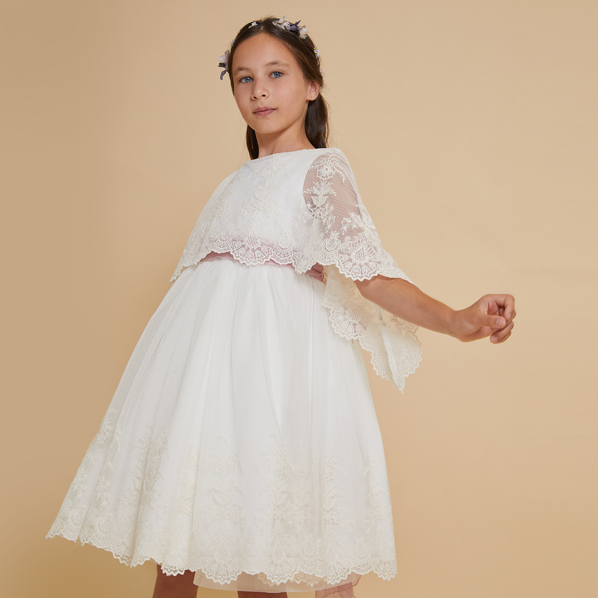 short communion dresses 2019 Communion Dresses Vestidos Cortos Para Primera Comunion 2019 Short Communion Dresses Amaya Fashion For Kids