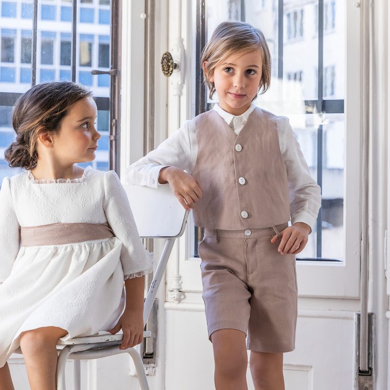 Chaquetas y Chalecos para ninos de ceremonia Amaya Fashion For Kids